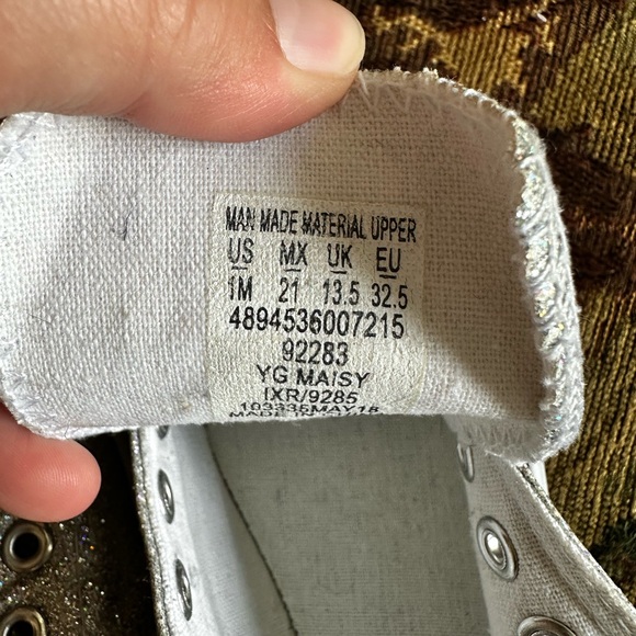 Sparkle sneakers size 1 - Picture 6 of 6